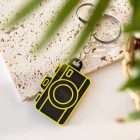 Kamera alakú NFC kulcstartó